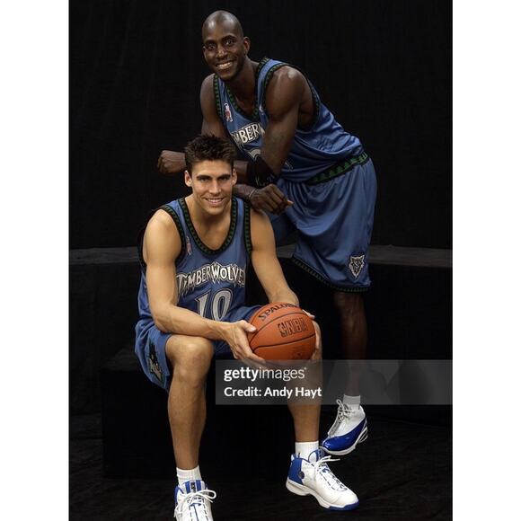 Rare Puma Authentic 2000 Wally Szczerbiak NBA Minnesota Timberwolves Jersey XL - Picture 11 of 11